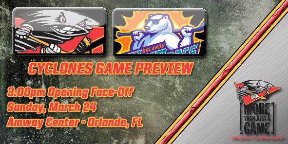 Cyclones Game Preview - Cincinnati at Orlando