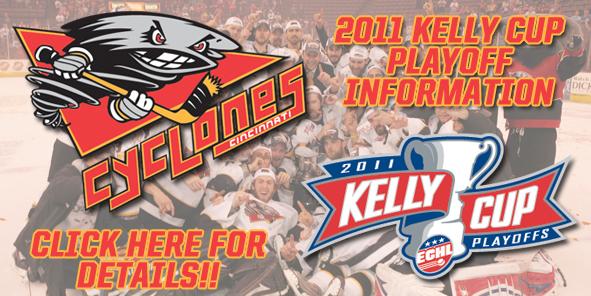 Cyclones Announce Participation in Inaugural ECHL Kelly Cup Banner