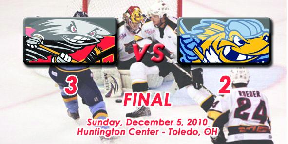 Cyclones Catch Walleye, 3-2