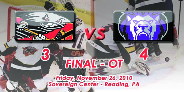 Cyclones Drop Another OT Decision to Reading, 4-3