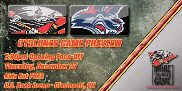 Cyclones Game Preview - Cincinnati vs. Elmira