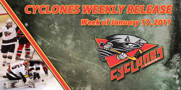 Cyclones Weekly Release: January 17, 2011