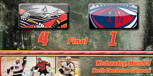 Cyclones Open Road Trip with 4-1 Win Over Stingrays