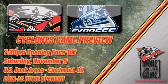 Cyclones Game Preview - OPENING NIGHT vs. Chicago