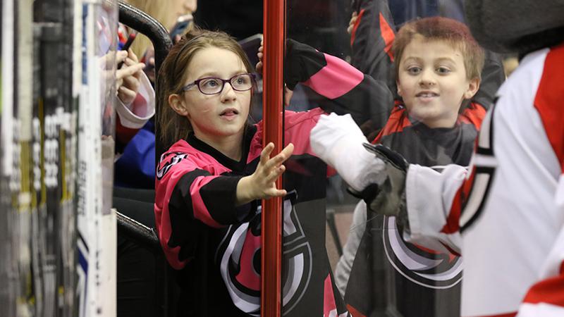 Heritage Bank Center - Kids Jersey Giveaway