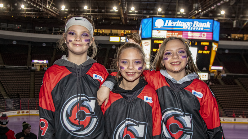 Heritage Bank Center - Kids Jersey Giveaway